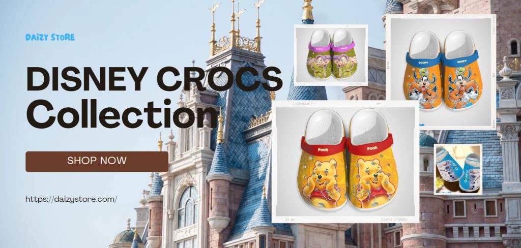 Daizy Store Banner Disney Crocs Collection