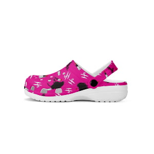 Pink Disney Crocs
