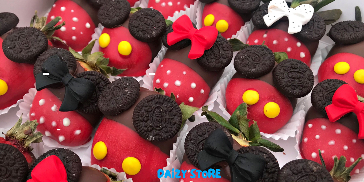 Mickey Mouse Chocolate Covered Strawberries