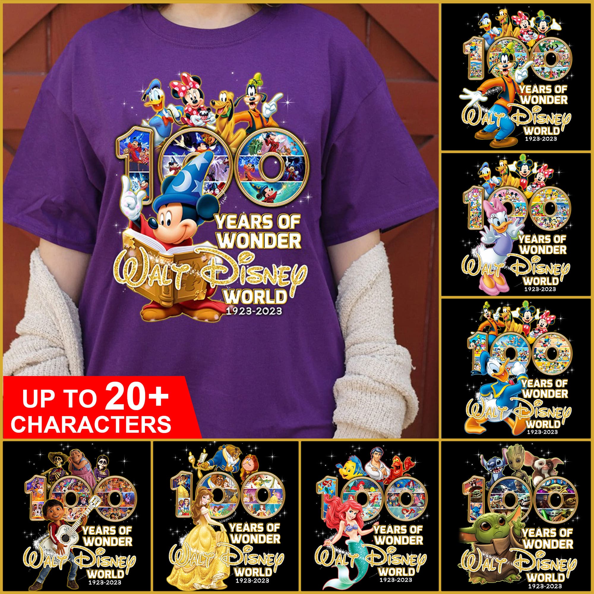Disney-100-t-shirt